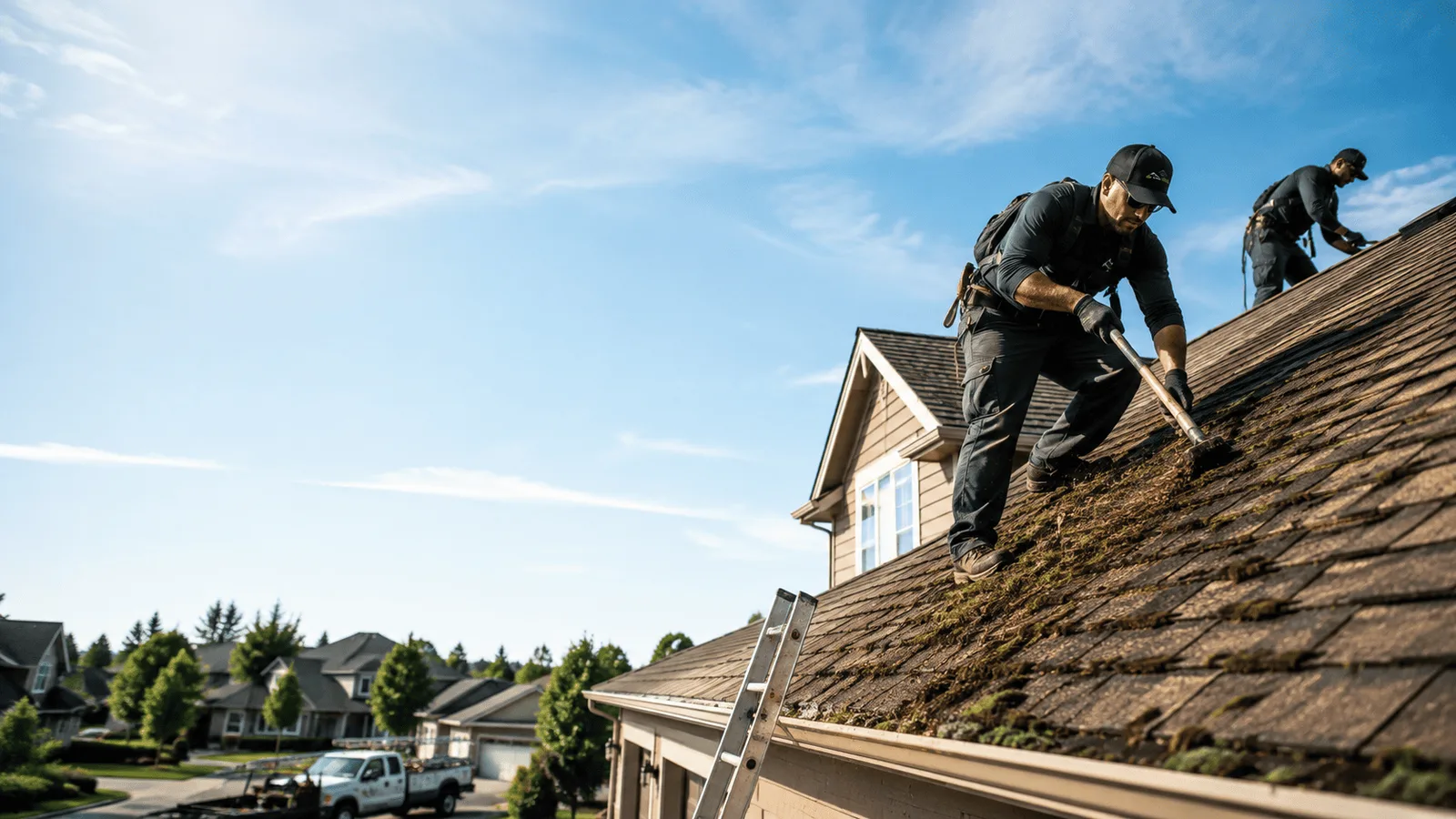 Roof Moss Removal in Georgetown, MA near me